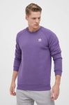Кофта adidas Originals чоловіча колір фіолетовий з аплікацією (3303686)