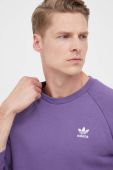 Кофта adidas Originals чоловіча колір фіолетовий з аплікацією (3303686)