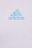 Кофта adidas колір фіолетовий з аплікацією