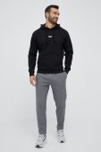 Кофта Reebok Classic колір чорний з капюшоном однотонна HS7149-BL/CHALK