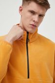 Спортивна кофта Jack Wolfskin Bockenheim Fleece колір помаранчевий однотонна