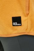 Спортивна кофта Jack Wolfskin Bockenheim Fleece колір помаранчевий однотонна