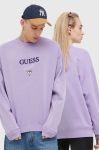 Кофта Guess Originals Go Baker колір фіолетовий з аплікацією SM2BQ09K9YH1-F43M