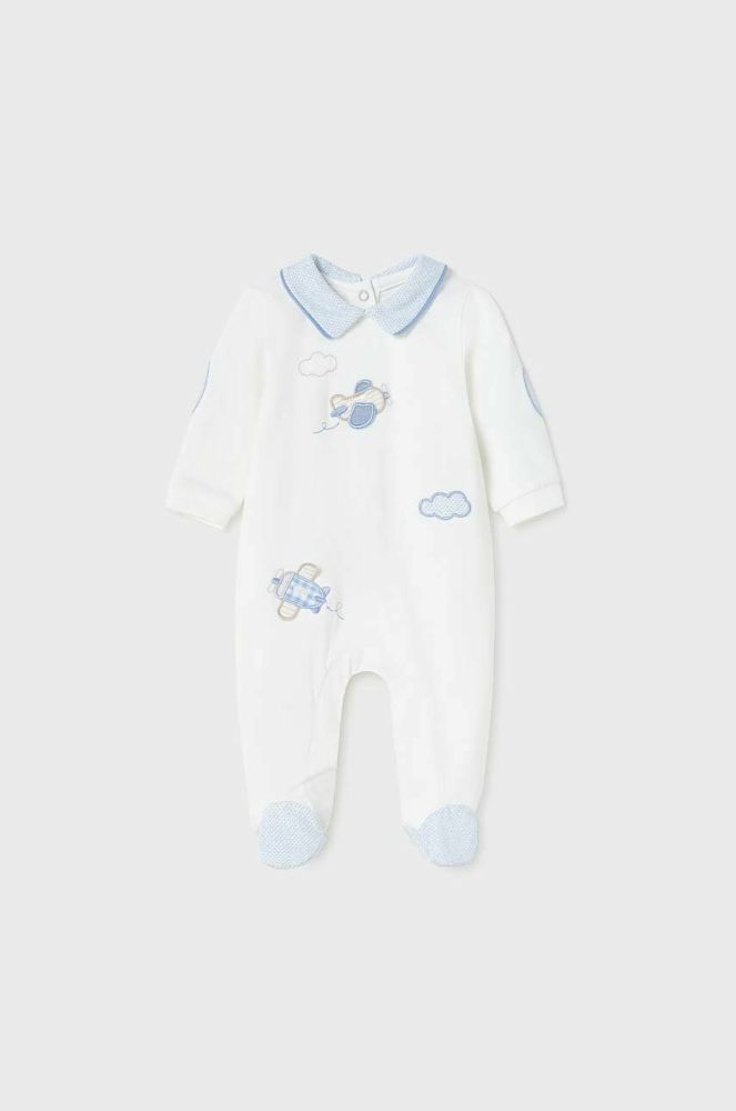 Повзунки для немовлят Mayoral Newborn колір білий (3057489)