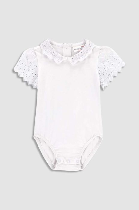 Боді для немовлят Coccodrillo колір білий (3297487)
