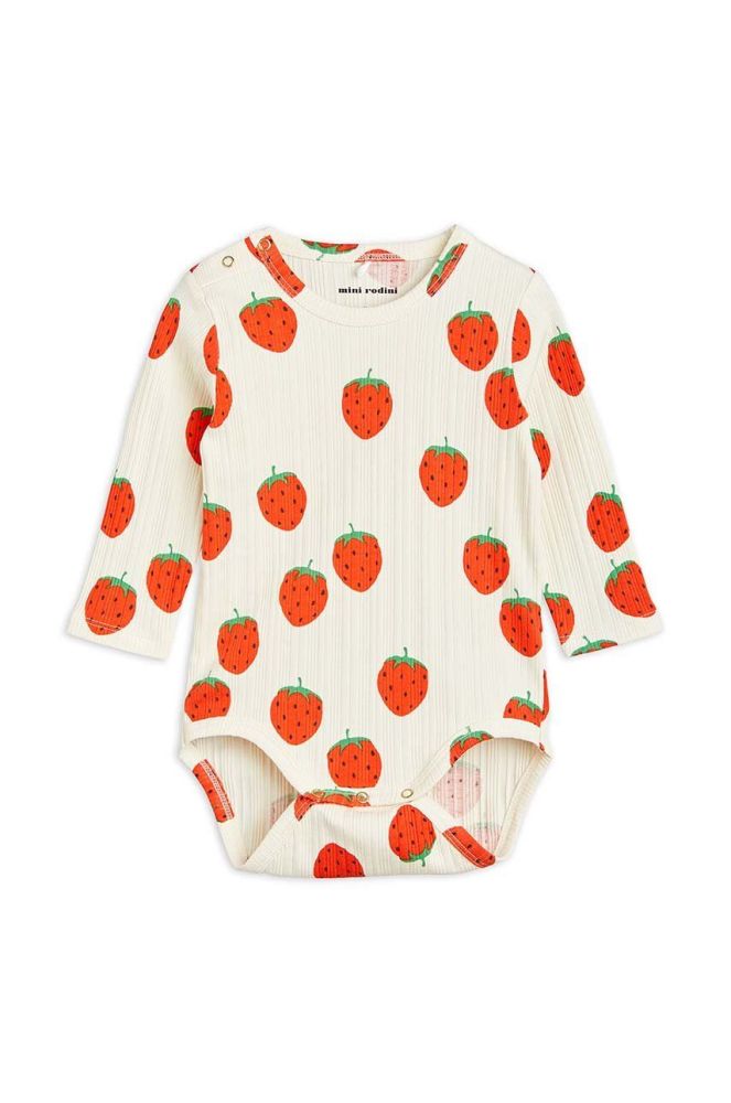 Боді для немовлят Mini Rodini колір білий (3150559)