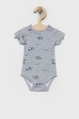 Дитяче бавовняне боді OVS 2-pack колір блакитний (3122399)