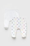 Дитячі повзунки United Colors of Benetton 2-pack колір білий (3184863)