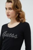 Лонгслів Guess жіночий колір чорний (2905688)
