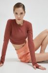 Лонгслів для тренувань adidas by Stella McCartney колір червоний