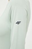 Лонгслів до бігу 4F колір зелений