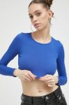 Лонгслів Sixth June жіночий колір блакитний