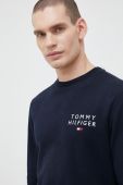 Кофта лаунж Tommy Hilfiger колір синій візерунок