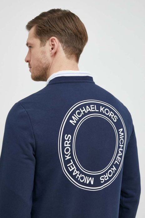 Кофта Michael Kors чоловіча колір синій з принтом (3069162)