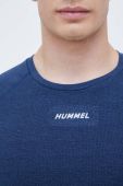 Лонгслів для тренувань Hummel Mike з принтом колір блакитний