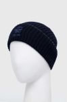 Шапка з домішкою вовни Tommy Hilfiger колір синій (2848690)