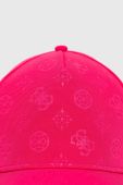 Кепка Guess колір рожевий однотонна (3184916)
