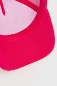 Кепка Guess колір рожевий однотонна (3184916)