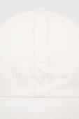Кепка Pepe Jeans Lucia колір білий однотонна