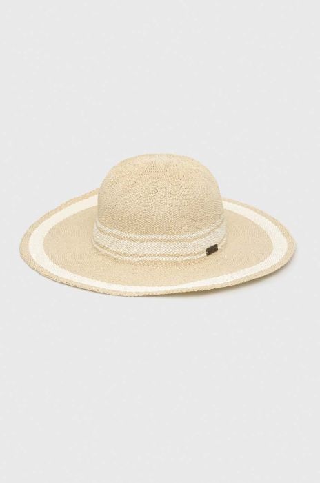 Капелюх Roxy колір бежевий (3077383)