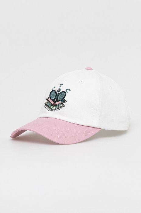 Бавовняна бейсболка Marc O'Polo DENIM колір білий з аплікацією