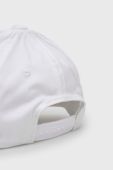 Бавовняна бейсболка Armani Exchange колір білий з аплікацією (3027619)