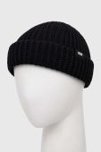 Шапка GCDS колір чорний з товстого трикотажу