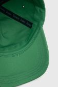 Бавовняна бейсболка Tommy Jeans колір зелений з аплікацією (2983796)