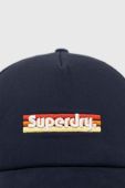 Кепка Superdry колір синій з аплікацією (3162818)