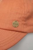 Кепка Rip Curl колір помаранчевий однотонна