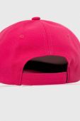 Кепка P.E Nation колір рожевий з аплікацією
