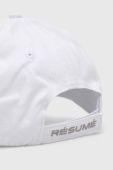 Кепка R?sum? колір білий з аплікацією