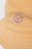 Бавовняний капелюх Vans x Karina Rozunko колір жовтий з бавовни