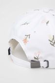 Кепка Vans колір білий візерунок