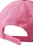 Дитяча бавовняна шапка Reima колір рожевий однотонна
