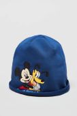 Дитяча шапка OVS з тонкого трикотажу колір блакитний