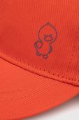 Дитяча бавовняна шапка OVS колір помаранчевий з принтом