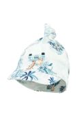 Дитяча бавовняна шапка Jamiks ARDEN візерунок колір блакитний