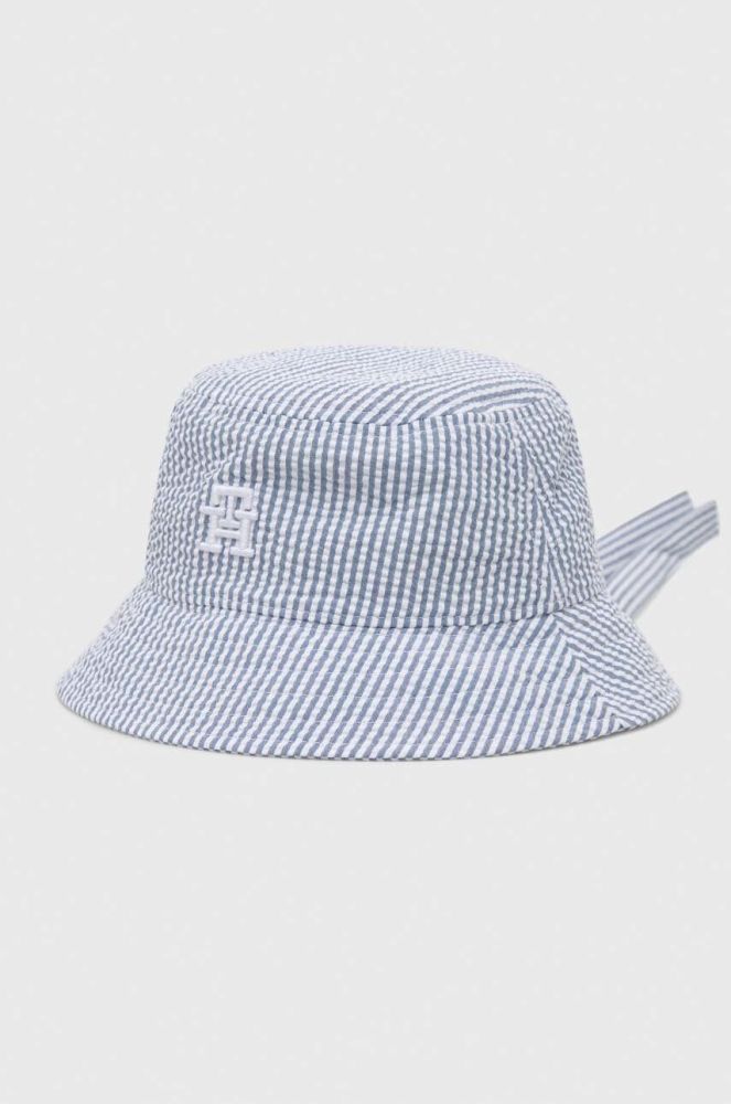 Дитячий капелюх Tommy Hilfiger колір блакитний
