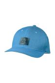 Дитяча бавовняна шапка Jamiks з аплікацією колір блакитний