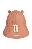 Дитяча шапка Liewood колір бежевий візерунок (3069328)