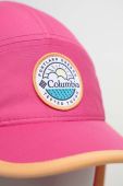 Дитяча кепка Columbia Junior II Cachalot колір фіолетовий з аплікацією