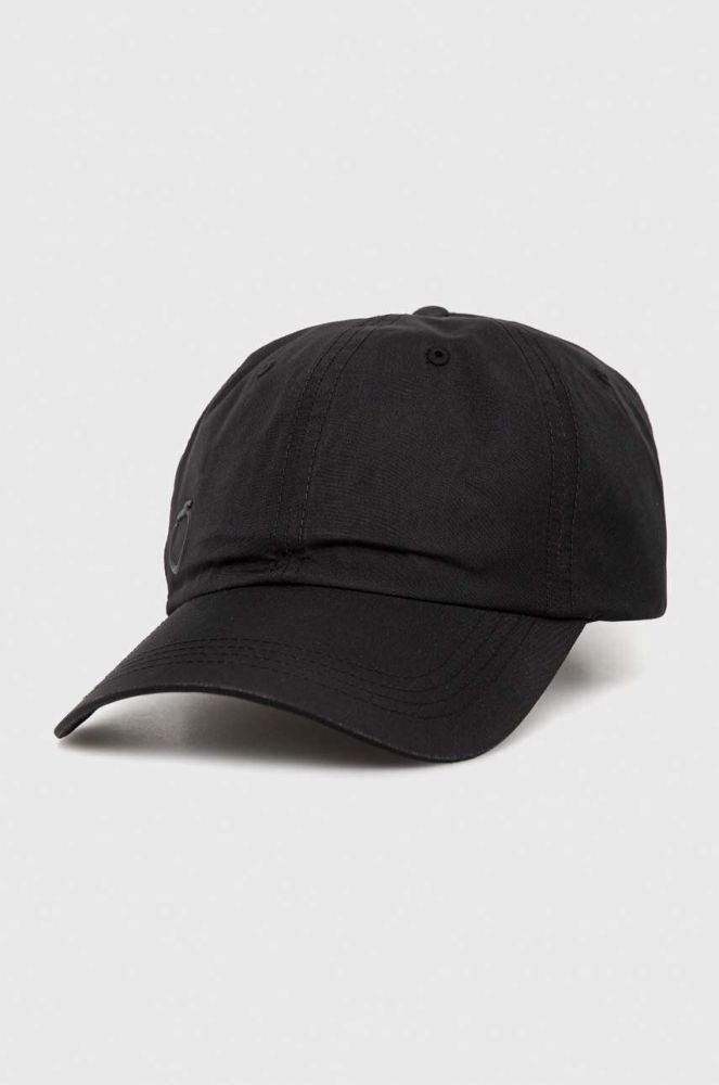 Кепка Trussardi колір чорний однотонна (3190768)