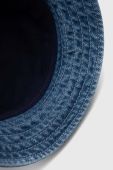 Джинсовий капелюх Tommy Hilfiger з бавовни колір блакитний
