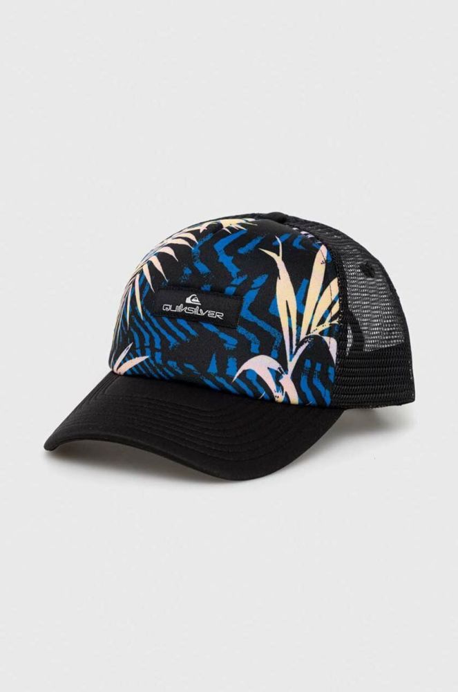 Кепка Quiksilver колір бежевий візерунок