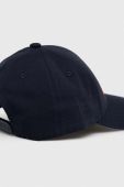 Бавовняна бейсболка HUGO колір синій з аплікацією (3077463)