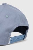 Бавовняна бейсболка Les Deux з аплікацією колір блакитний
