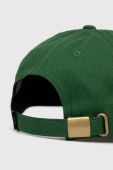 Бавовняна бейсболка Vans колір зелений з аплікацією (3061403)