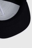 Бавовняна бейсболка Vans колір чорний з аплікацією (3184927)
