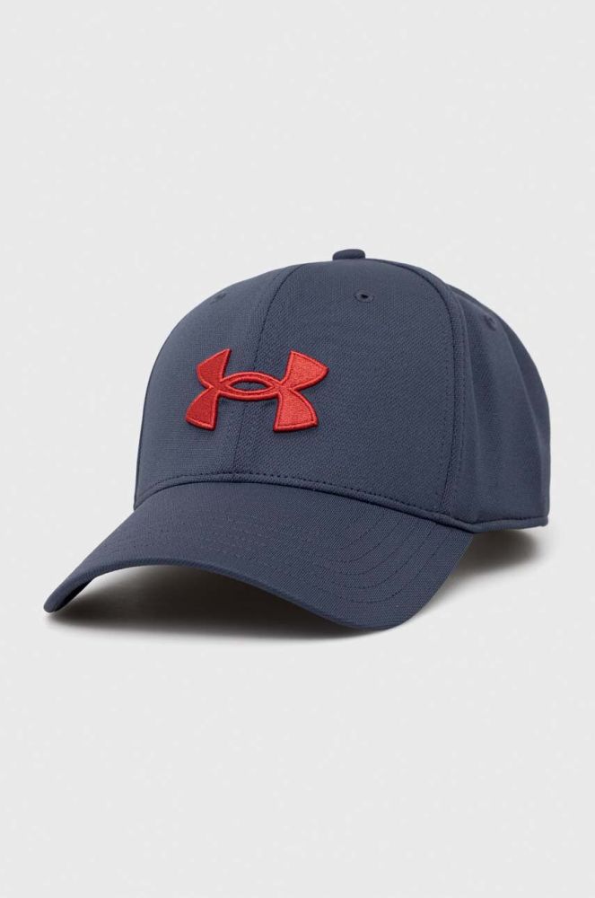 Кепка Under Armour Blitzing з аплікацією колір блакитний